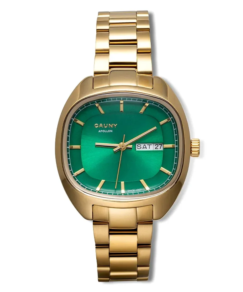 Montre Cauny CAP035 Apollo Heritage - Chronographe Classique en Acier