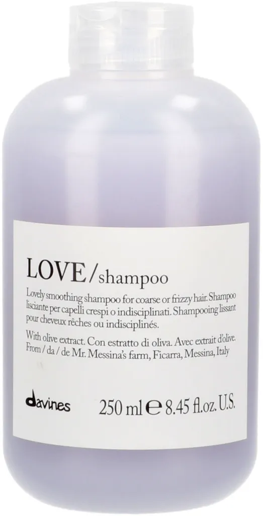 Davines Love Shampooing Lissant 250ml Cheveux Indisciplinés