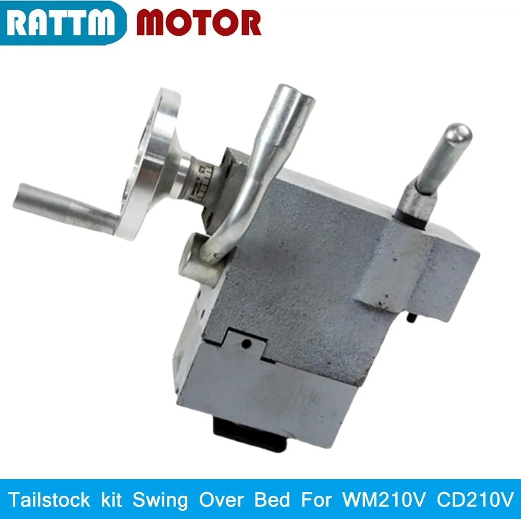 Kit de Queue Haute Précision avec Cône Morse MT2 pour Mini-Tour 210V