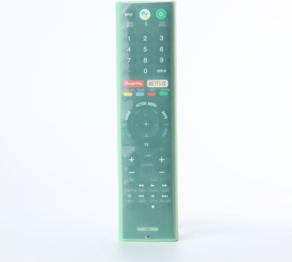 INF Silikon Schutzhülle für Sony ED050 TX100 TX200 TV Fernbedienung, 1 Stück Grün