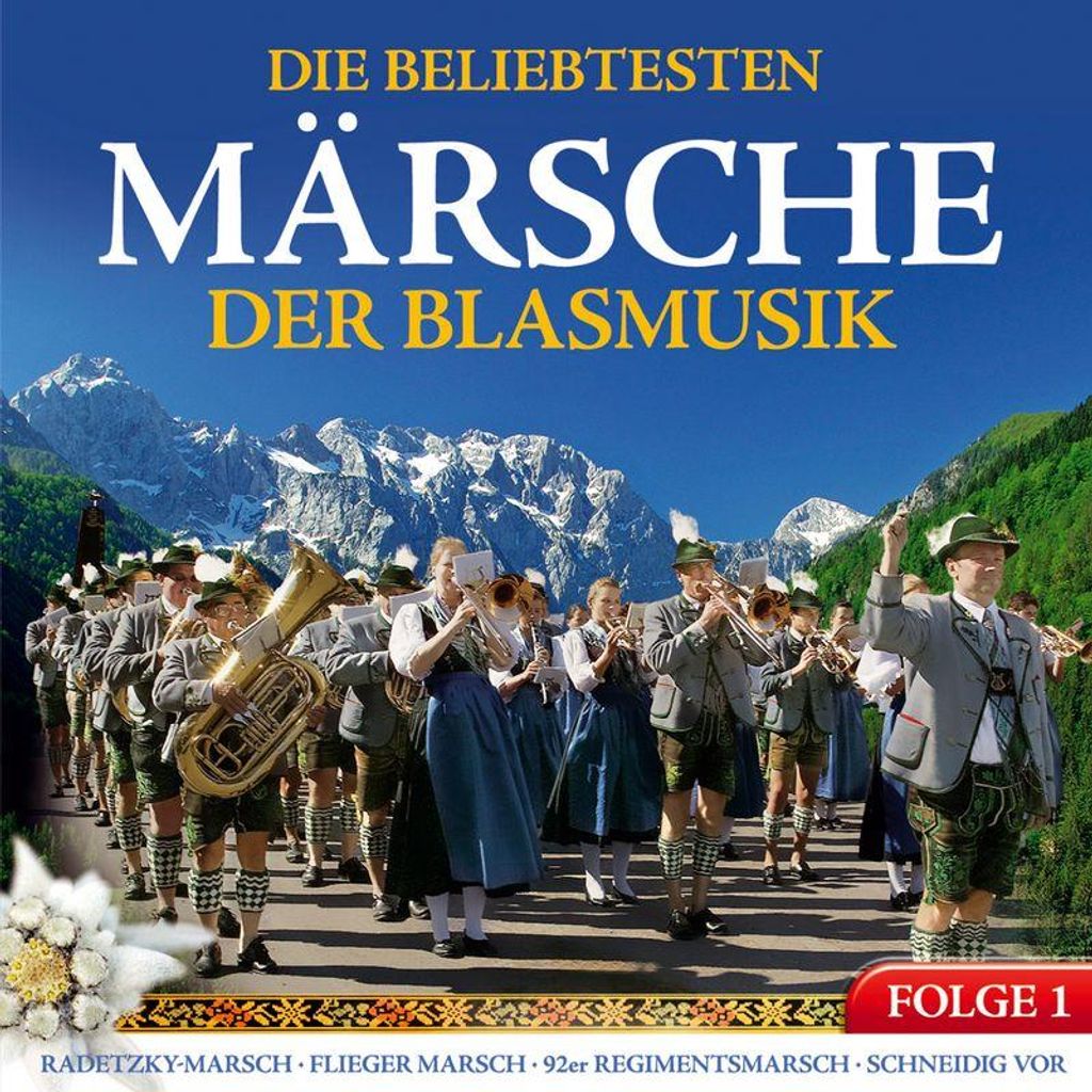 Die beliebtesten Märsche der Blasmusik
