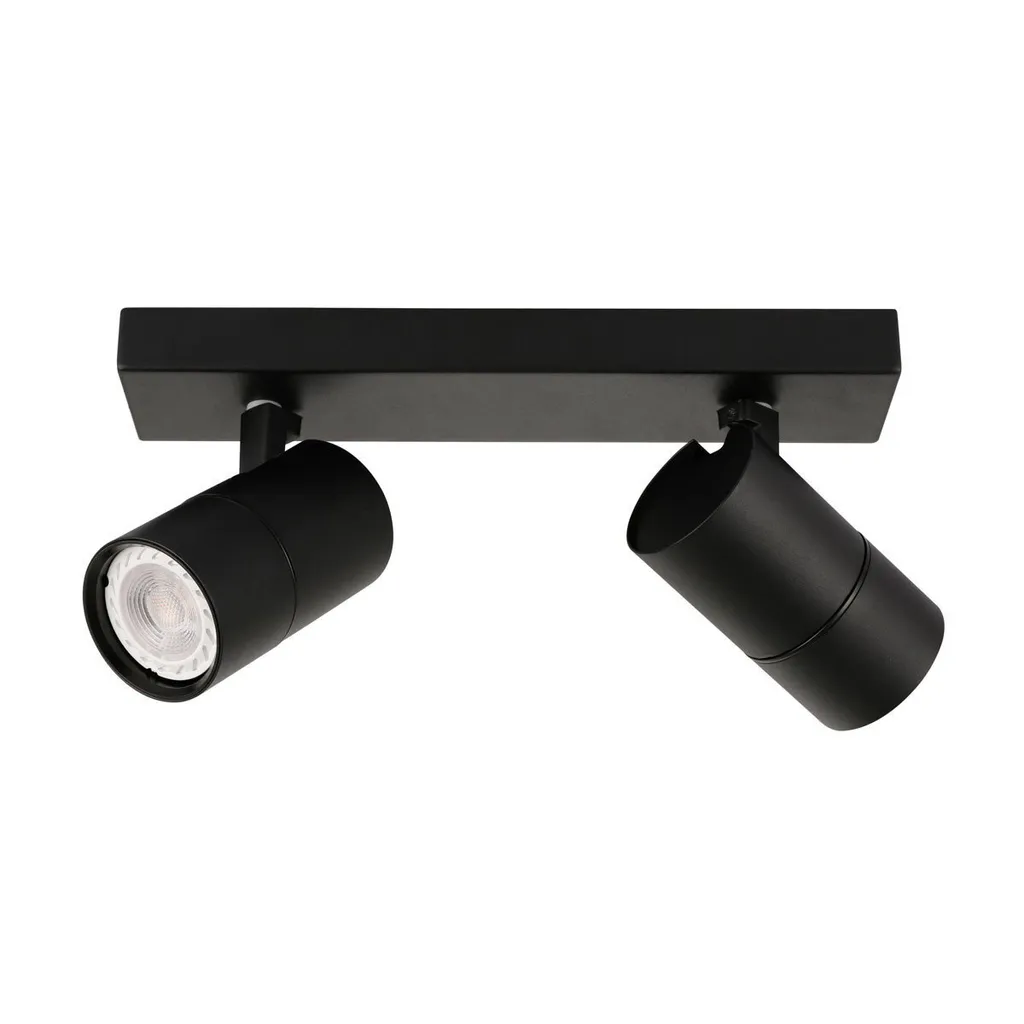 Luminaire LED Noir pour Salon et Bureau Moderne Italux Laconi Style