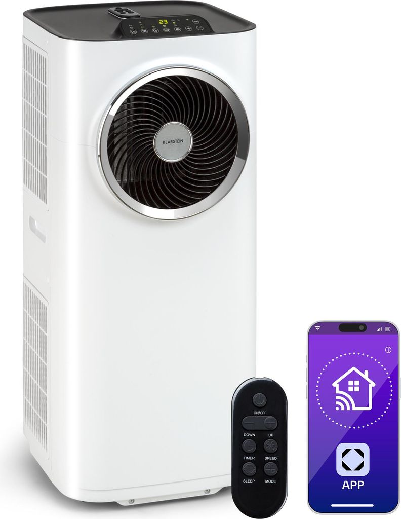 Klarstein Kraftwerk Smart 10K Climatiseur Mobile - 10,000 Image du produit 