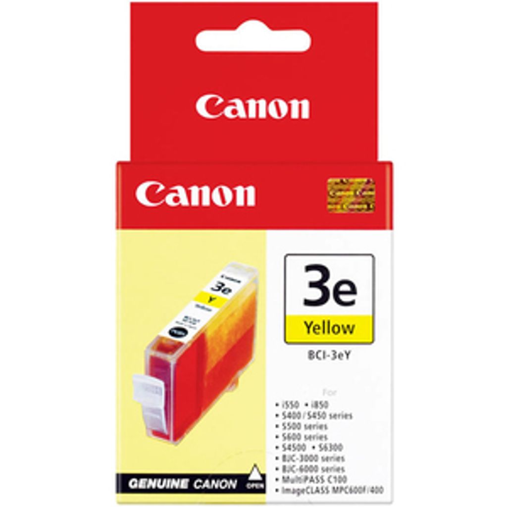 Canon BCI-3EY, Gelb, Tinte auf Pigmentbasis, 1 Stück(e)