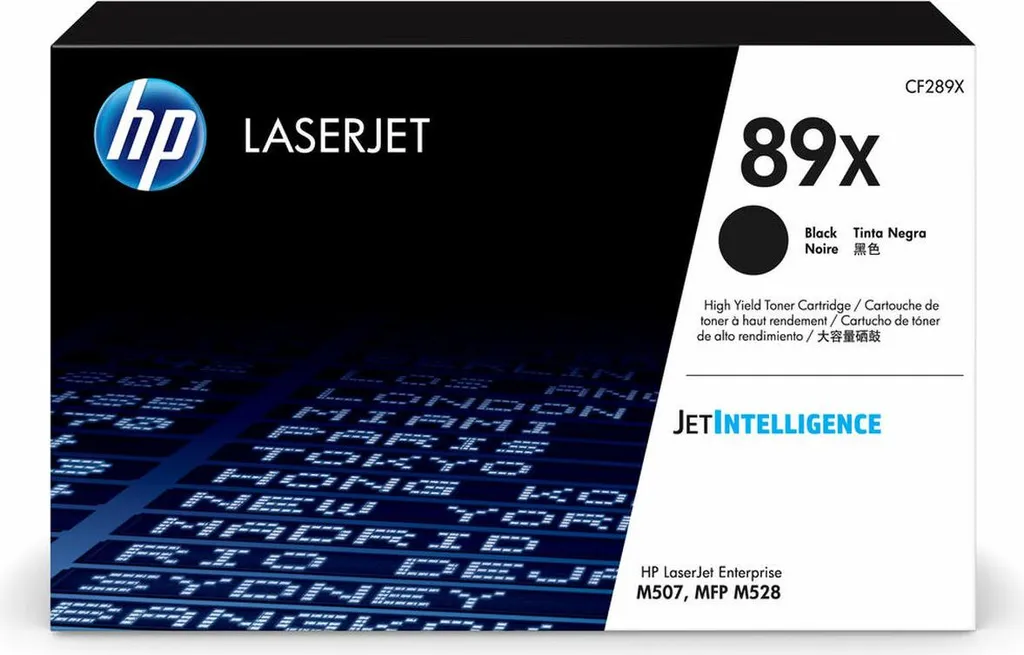 Toner HP CF289X Noir pour Imprimer vos Documents Professionnels avec Fiabilité