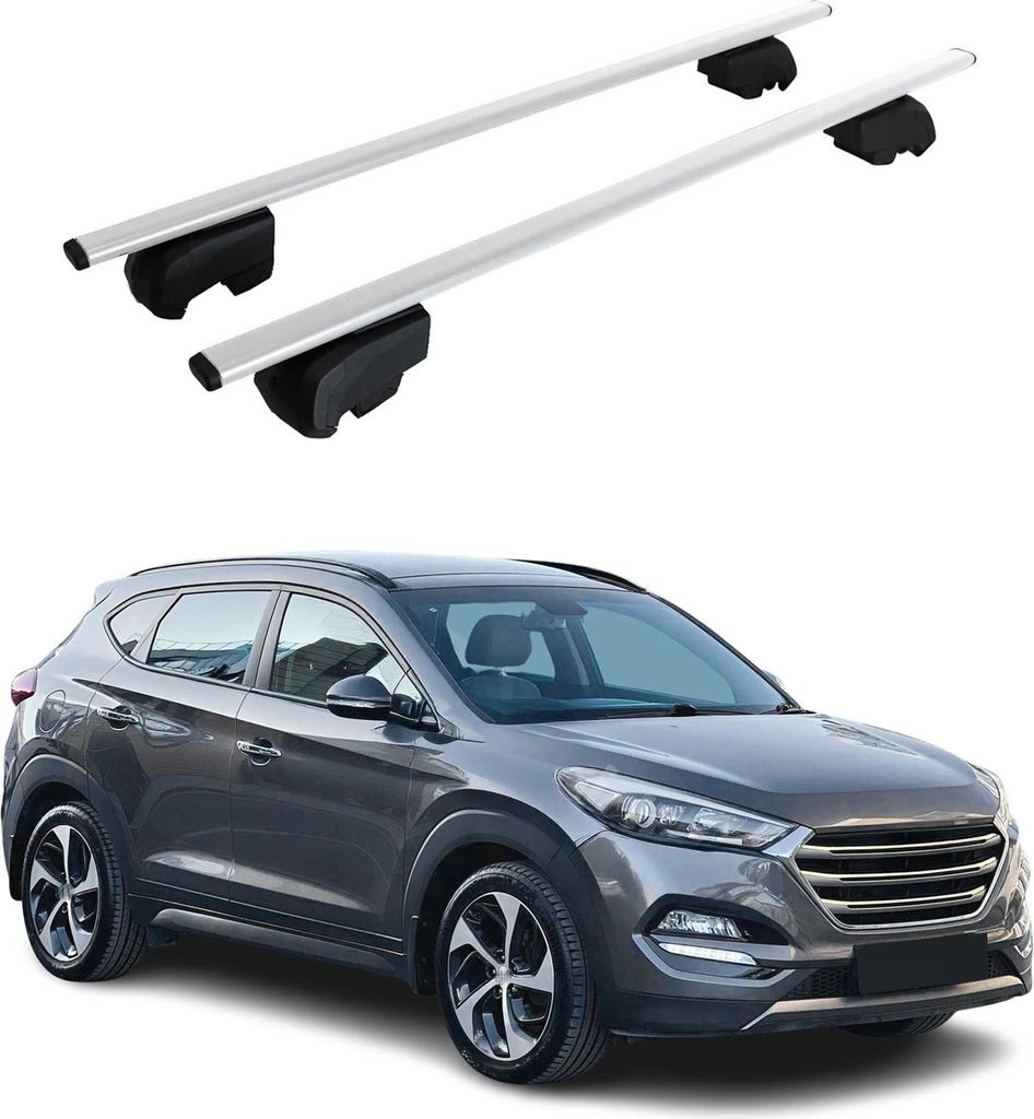 Portapacchi per Hyundai Tucson 2015-2020 in metallo ABE 2x Immagine del prodotto 