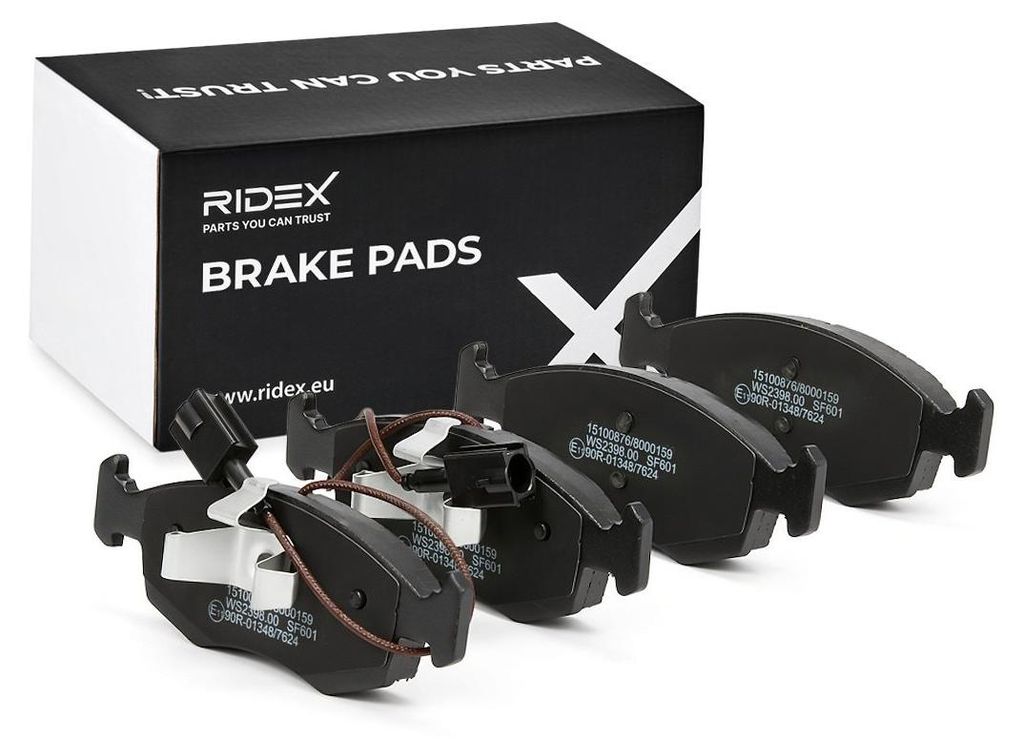 RIDEX 402B0635 Bremsbeläge Satz Vorne für FIAT 500 (312) Produktbild 