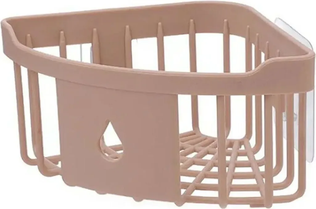Mensola Doccia Rosa per Bambini e Famiglia - Organizer Senza Buchi