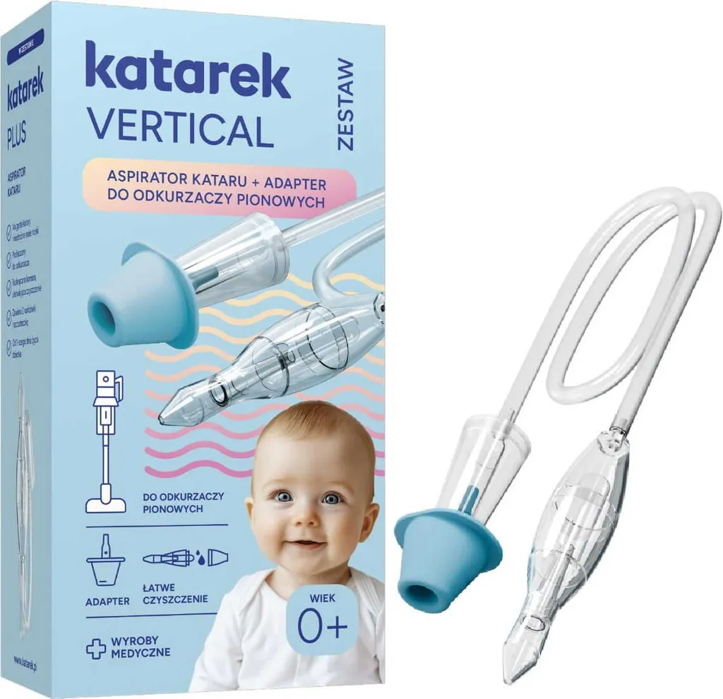 Kit vertical de succion Katarek aspirateur nasal sans Bisphénol