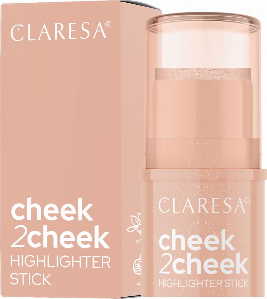 Claresa Highlighter Stick Wange 2 Wange 1 Perlglanz
