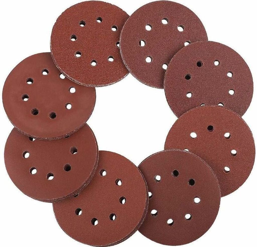 Professionelles Schleifpapier-Set 125 mm – Für Vielfältige Materialien mit Exzenterschleifer (Vollständig & Effizient)