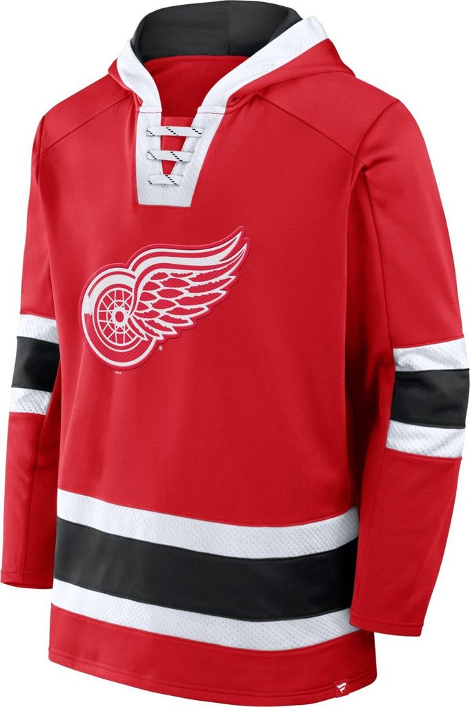 Detroit Red Wings NHL Laced Hockey Hoody - L