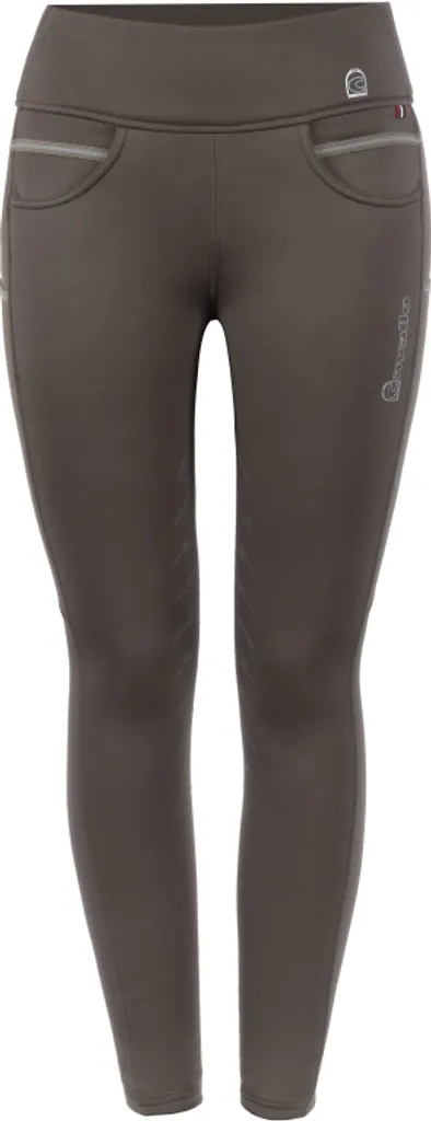 Pantalon d'équitation Liz Grip Cavallo darkwalnut coutures renforcées T34