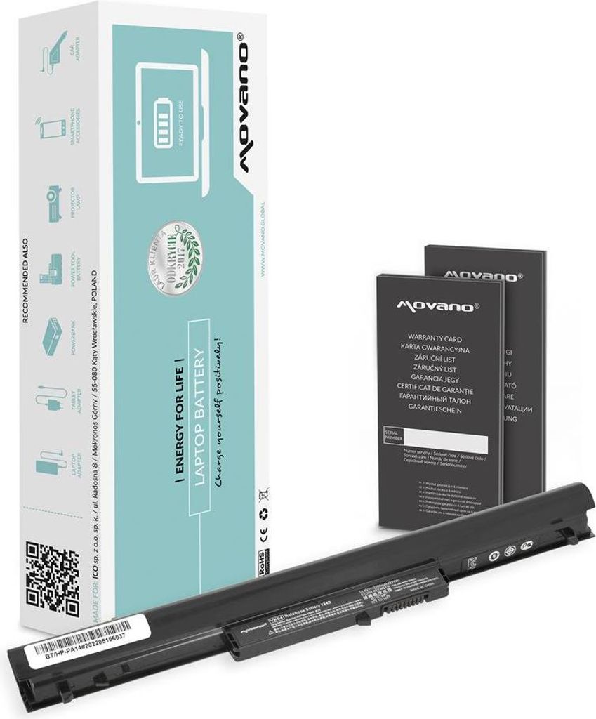 VK04 HSTNN-YB4D Batterie pour HP SleekBook 14 15 z Image du produit 