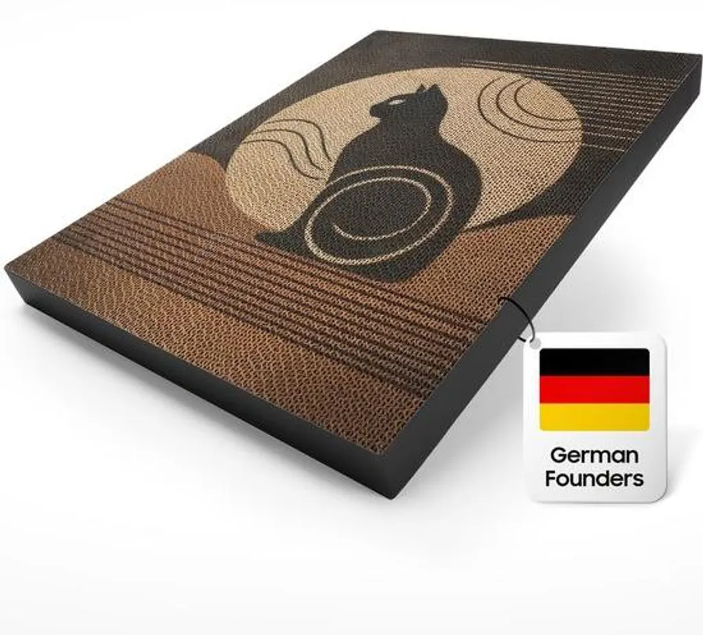 Griffoir mural pour chat en sisal adhésif 40x30cm - Protection Meuble