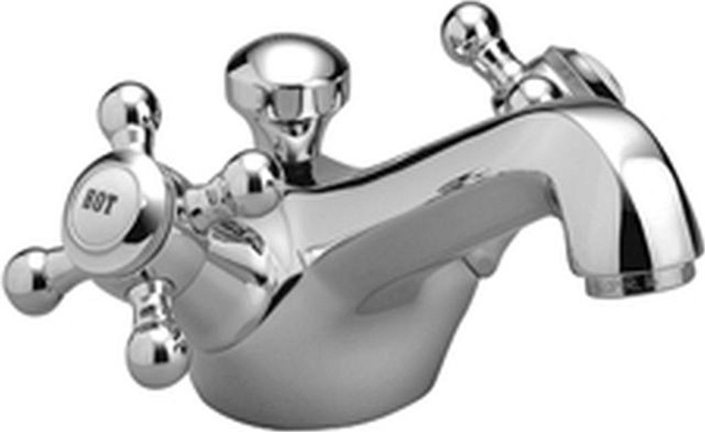 Dornbracht MADISON Einloch Waschtischbatterie mit Ablaufgarnitur, Ausladung 130mm, 22500360-28