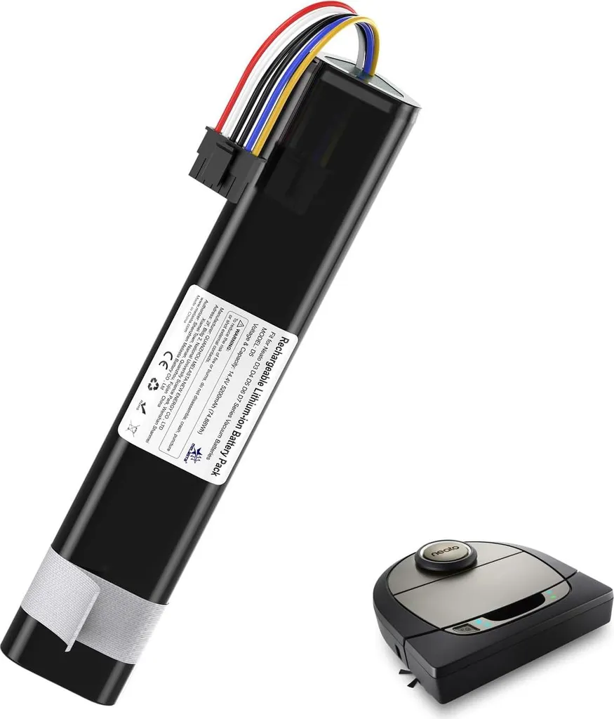 Batteria Potenziata Melasta 5200mAh per Neato Botvac D3-D7 Li-Ion