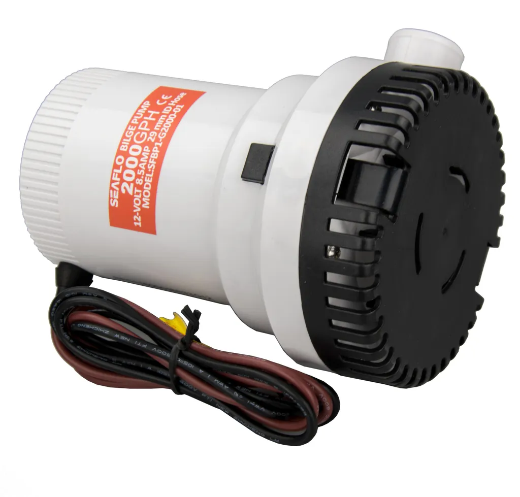 Évacuez l'eau rapidement avec cette pompe de cale 12V haute capacité - 5