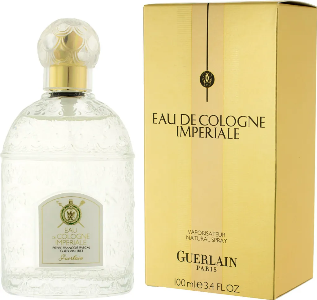 Eau de Cologne Impériale Guerlain 100 ml, parfum hespéridé authentique