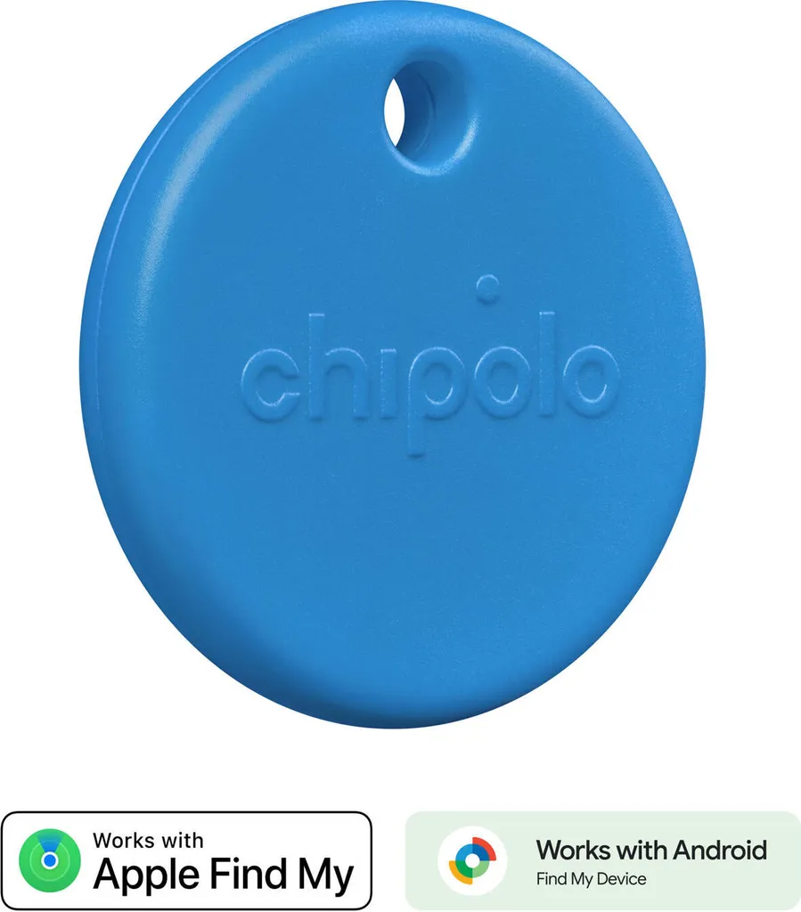 Ne Perdez Plus vos Clés avec le Tracker Chipolo POP Bleu Connecté