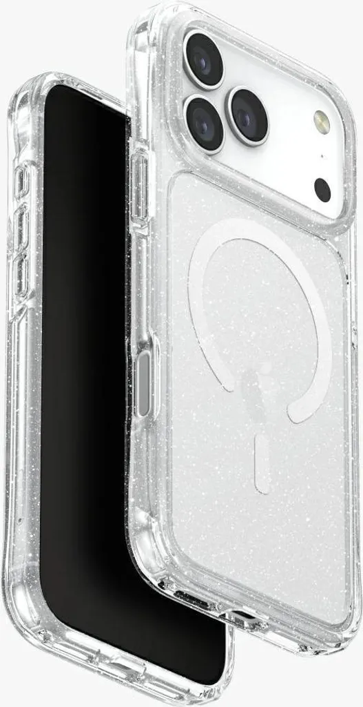 Uniq Lifepro Xtreme Custodia di ricarica Magclick per Iphone 17 Pro Max - Trasparente-Brocade