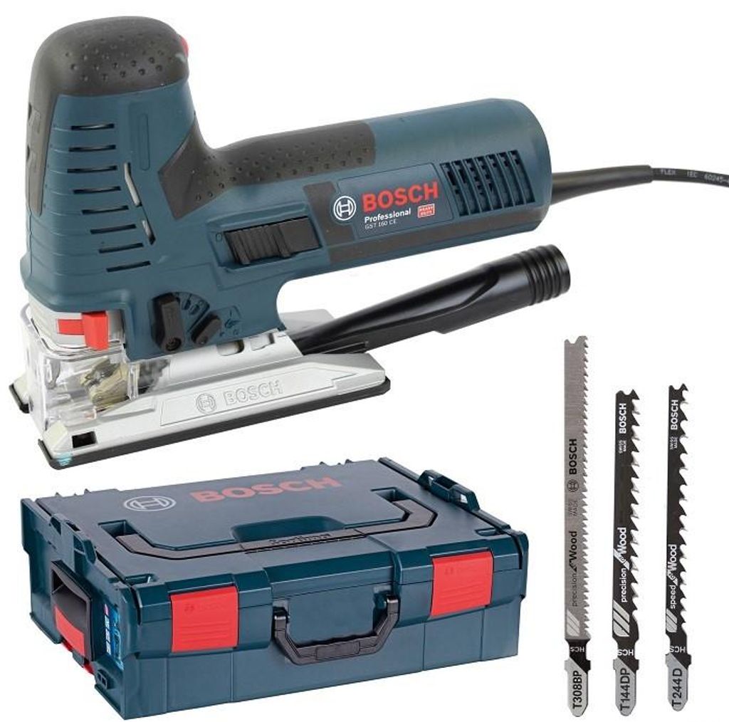 Bosch GST 160 CE professionele reciprozaag met L-Boxx en Productafbeelding 
