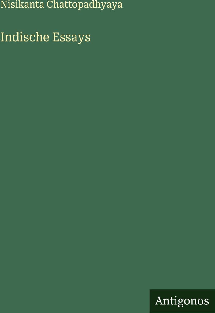 Indische Essays