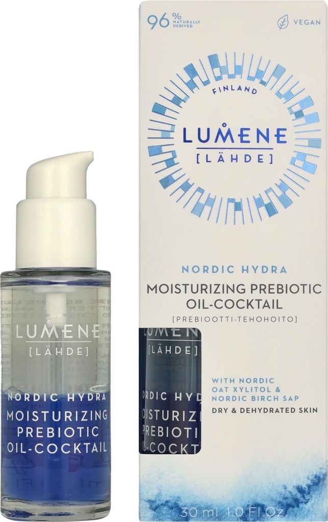 Lumene Nordic Hydra Face Moisturizing Prebiotic Oil-Cocktail
