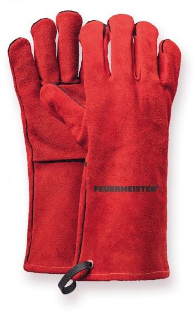 Feuermeister Leather BBQ handschoenen - Maat 10 Productafbeelding 