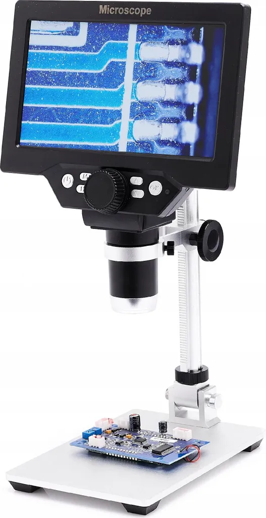 Microscope numérique 1200x HD 1080p avec double éclairage LED réglable - 12