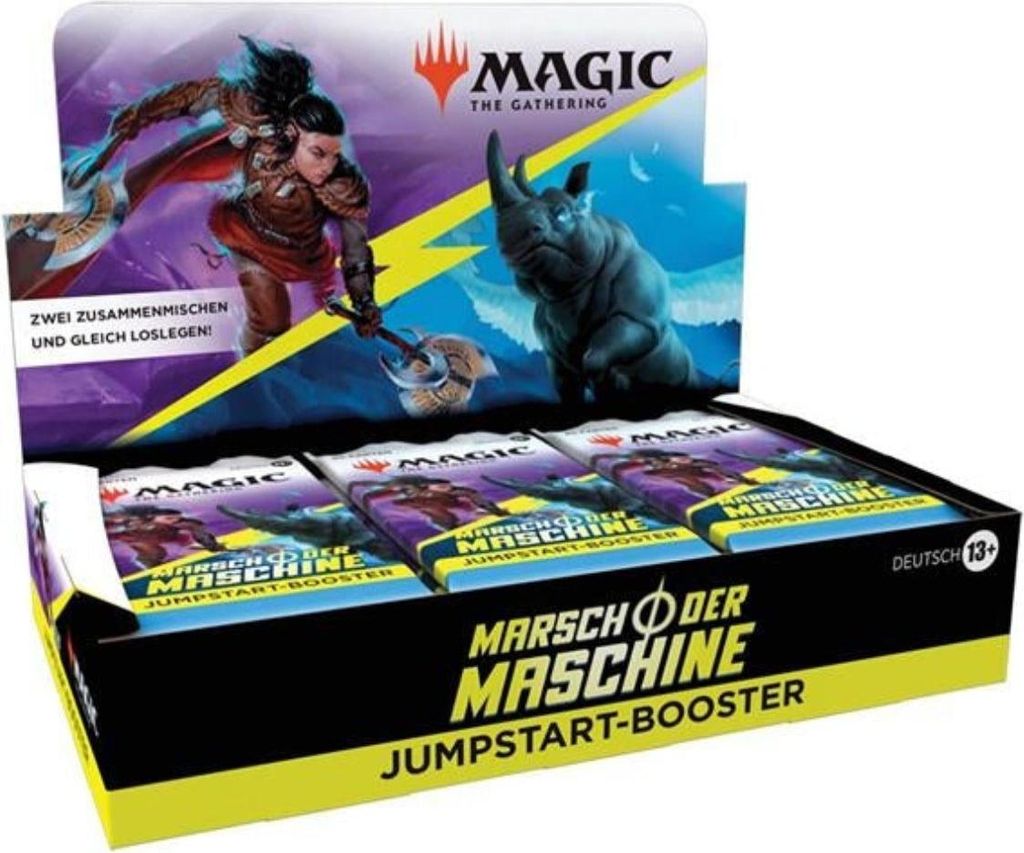 Magic the Gathering Marsch der Maschine Jumpstart-Booster Display (18) deutsch