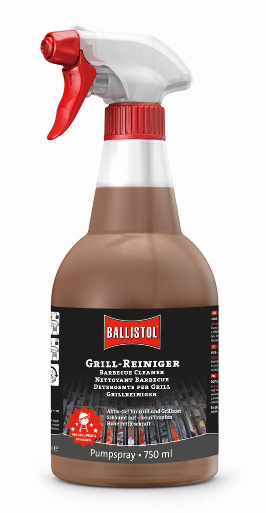 Ballistol čistič grilov s rozprašovačom750 ml EURO, Obrázok produktu 