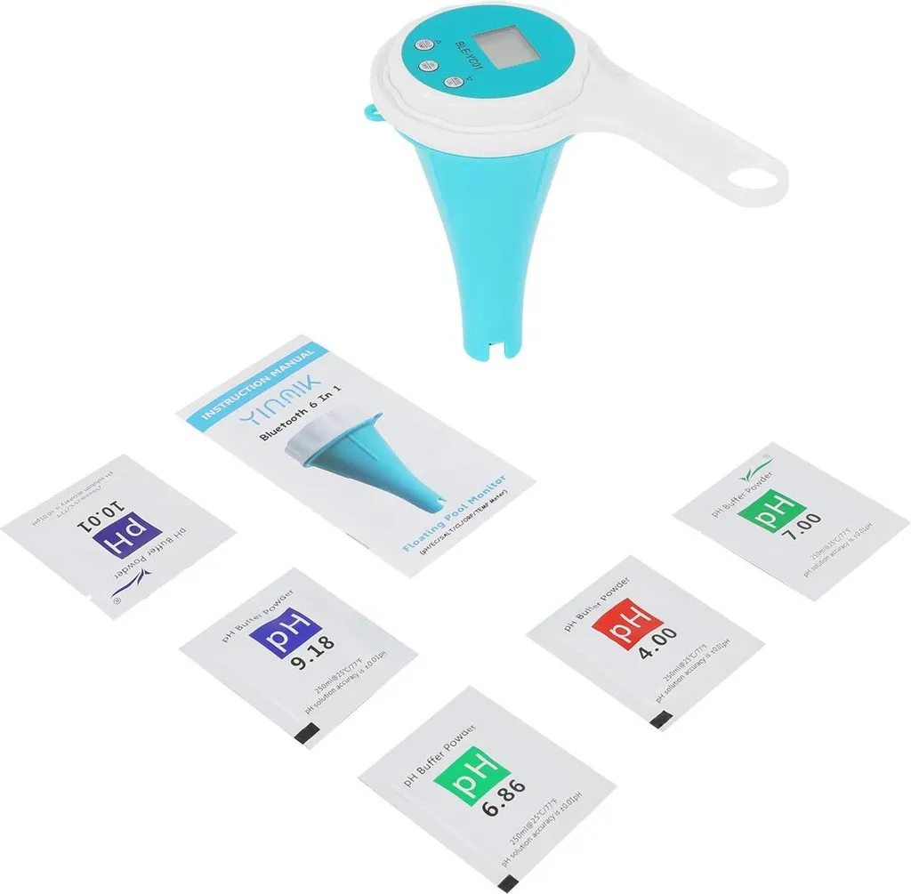 Tester Digitale Piscina 6 in 1 - Proteggi la Salute della tua Famiglia