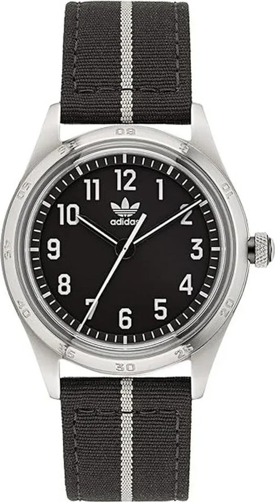 Montre Bracelet Mixte Adidas Code Four Argentée avec Boîtier Acier