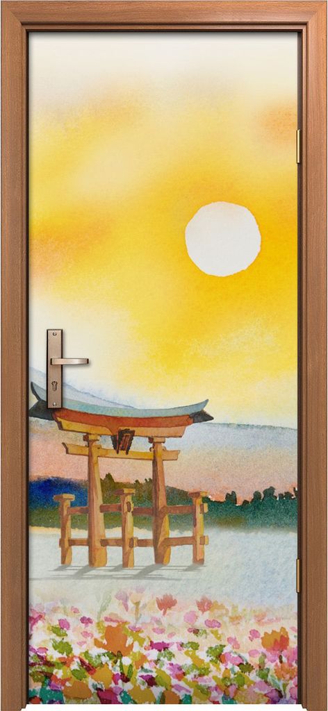 Türposter 80x200 cm Türaufkleber Türtapete Türfolie Produktbild 