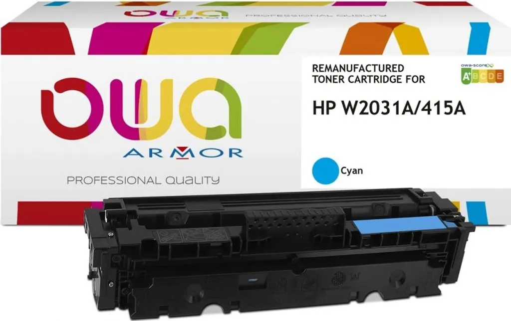 Toner HighPoint K18970OW OWA compatibile con HP W 2031A ciano