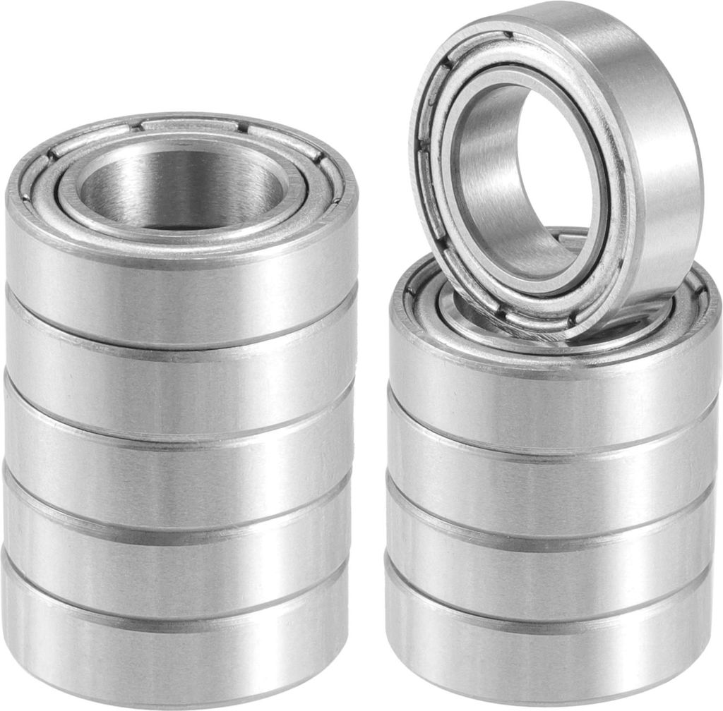 10 Stück Rillen Kugellager Ersatz MR148ZZ 8x14x4mm Silberton