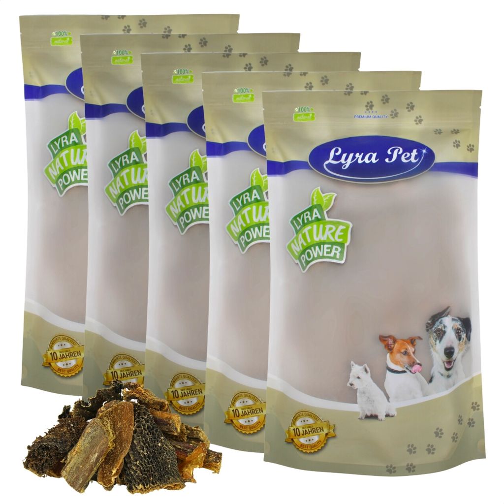 5 kg Lyra Pet® Rinderpansen 2 - 10 cm Produktbild 