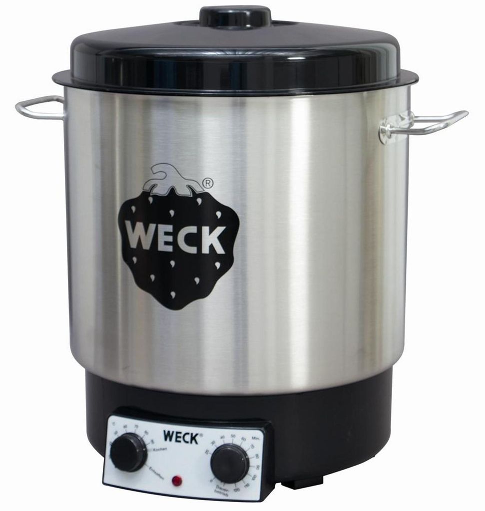 Weck Einkochautomat 1800 W + Uhr Edelstahl 18/10, 230 W Produktbild 