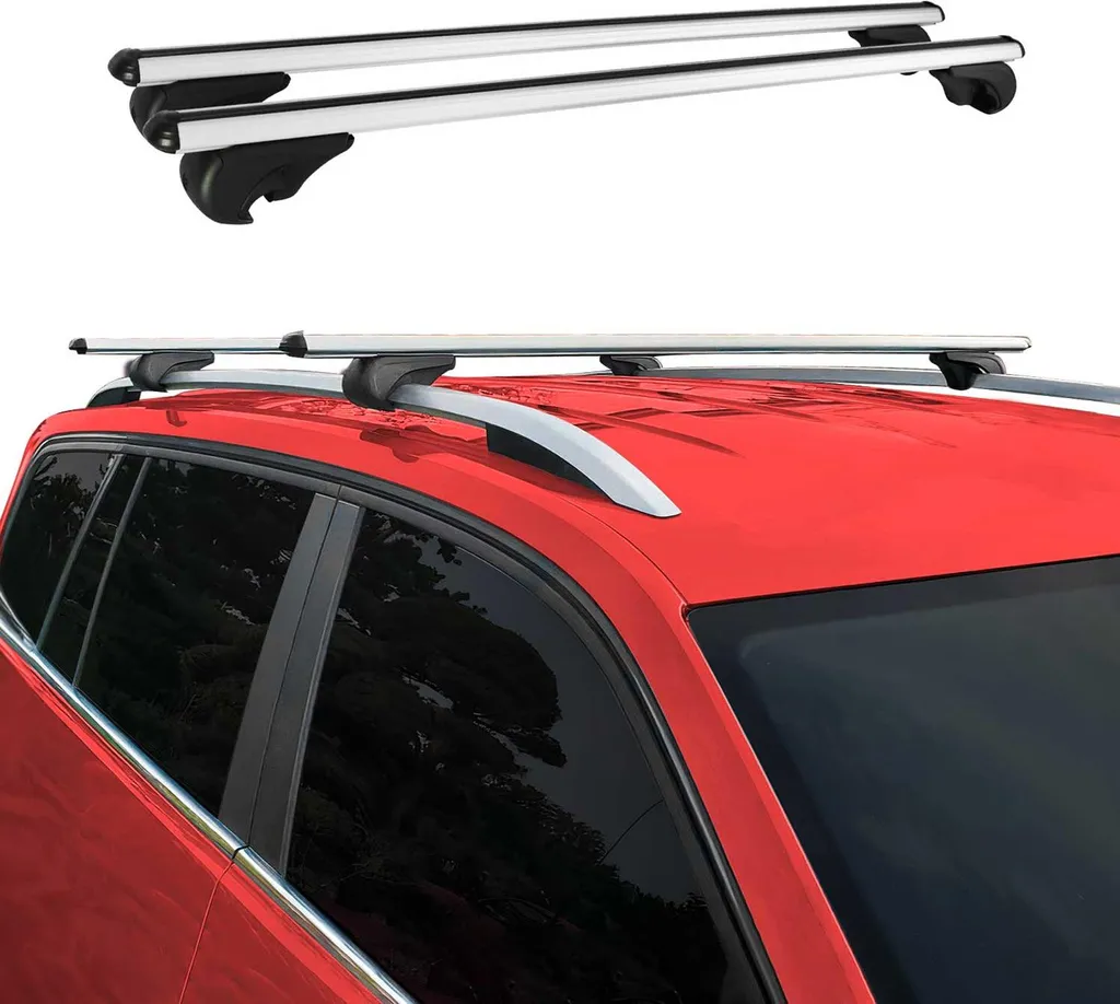 Portapacchi per Alfa Romeo Tonale 2022-2025 Portapacchi base alluminio argento