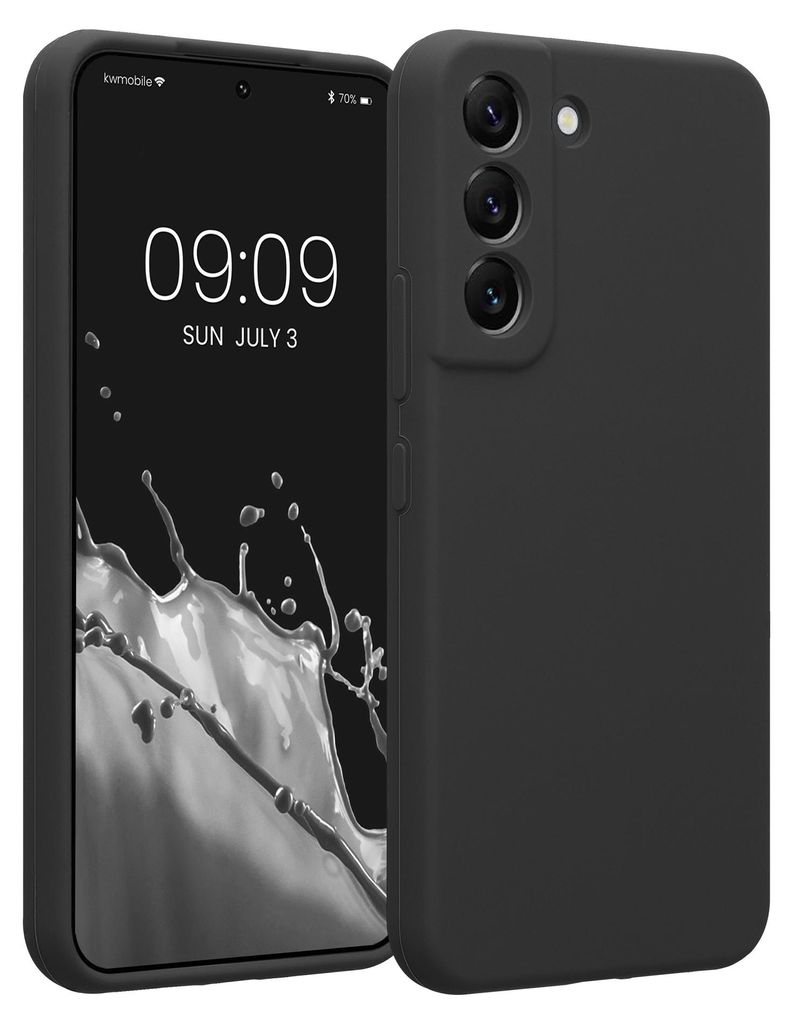 kwmobile Silikon Case für Samsung Galaxy S22 Hülle - Soft Produktbild 