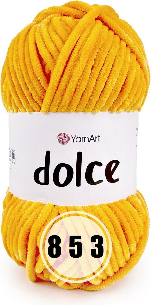 YarnArt Dolce (100g/120m) Y 853 Senf Produktbild 