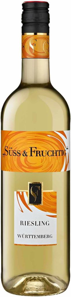 Württemberg Riesling Süss & Fruchtig | 9,5 % vol | 0,75 l Produktbild 