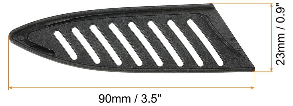5 Stš¹ck 90x23x1.8mm Messerschutzhš¹lle fš¹r 89mm/3.5" Sch?lmesser, Universal Messerscheide aus PP Kunststoff Klingenschutz Messerhš¹lle f...