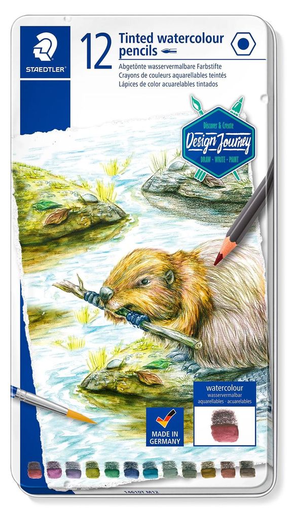 Staedtler Farbstift tinted 12 ST 100% PEFC 4007817068724