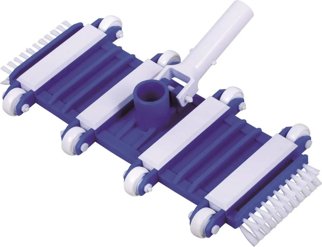Aspirateur traîneau flexible maniable avec brosses pour sols et plinthes