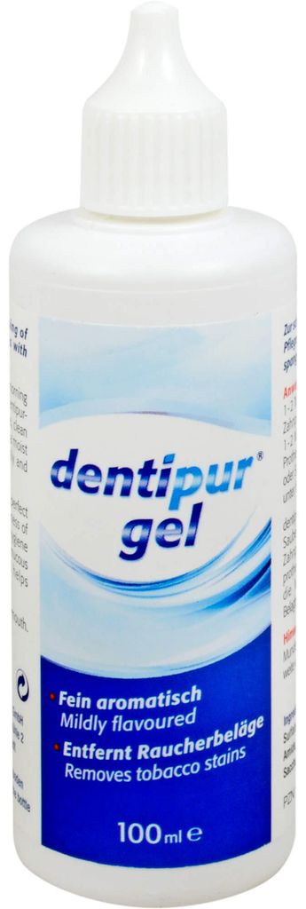 dentipur Gel entfernt Raucherbeläge, 100 ml Gel