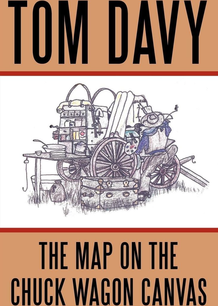 The Map on the Chuck Wagon Canvas