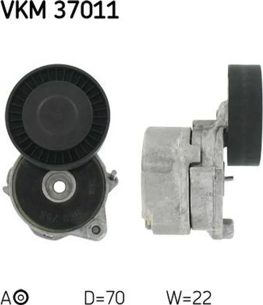 Galet Tendeur pour Entretien Freelander SKF VKM 37011 et Courroie