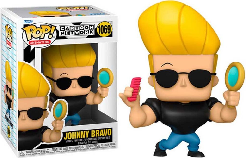 Funko POP Cartoon Network 1069 Johnny Bravo Figurka Zdjęcie produktu 